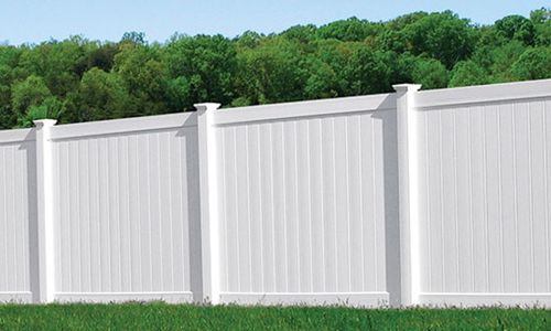 Vinyl fence